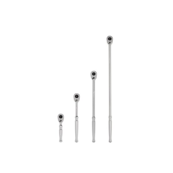 3/8 Inch Drive Quick-Release Ratchet Set, 4-Piece (4-1/2, 8, 12, 18 in.)